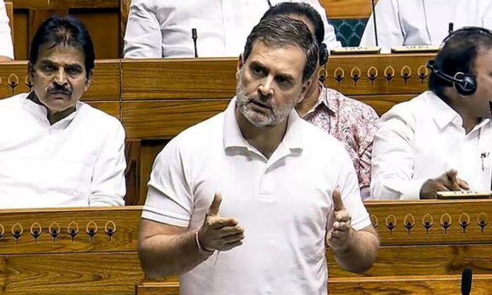 Rahul Gandhi demand for NEET debate in Lok Sabha