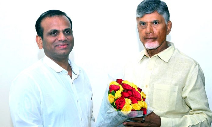 Kataru Ravikumar Reddy congratulated Chandrababu