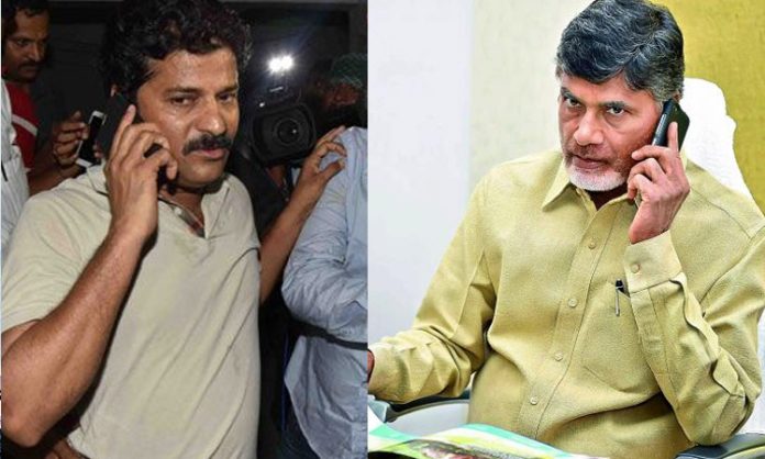 Revanth reddy phone call to chandrababu naidu