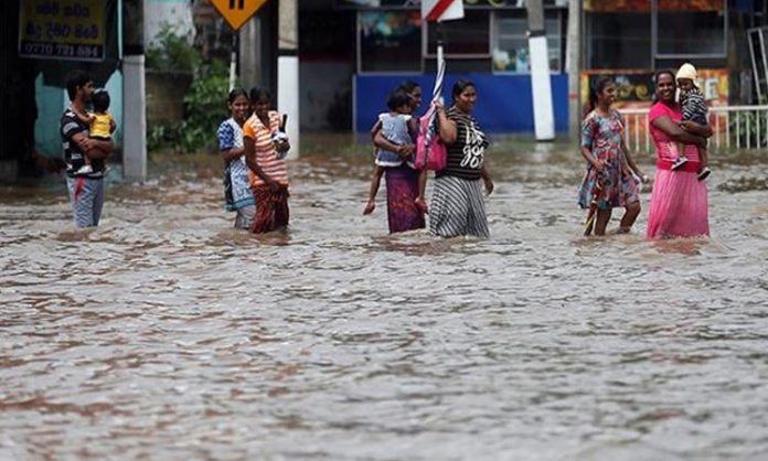 Heavy rains in Srilanka