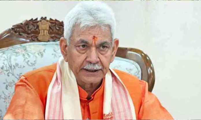 Lt Governor Manoj Sinha