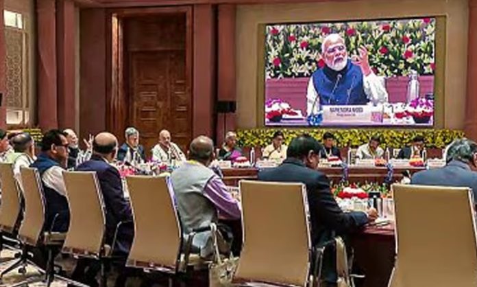 10 States CMs not attend to NITI Aayog meeting