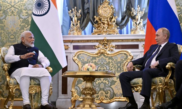 PM Modi Meets Putin