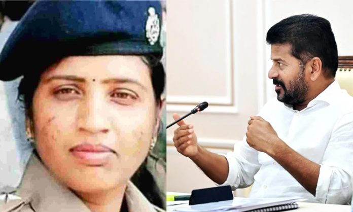 Former DSP Nalini letter to CM Revanth Reddy