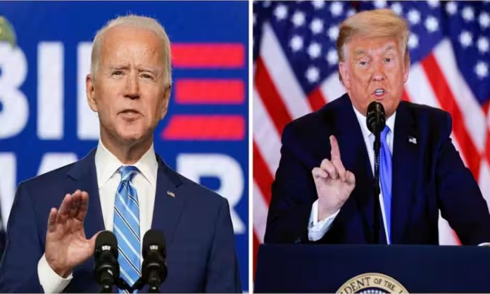 Trump and Biden fight for Presidential Election in US