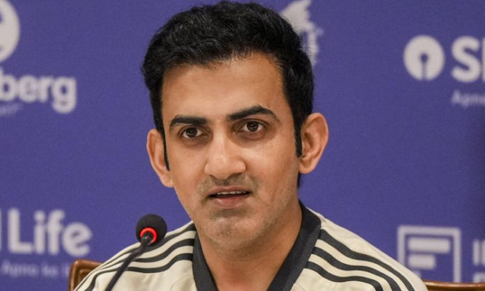 Gambhir talked about Team India