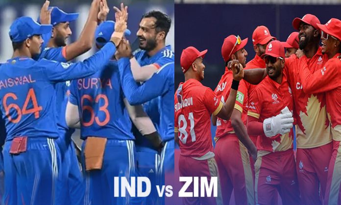 India vs Zimbabwe First T20 Match on July 6