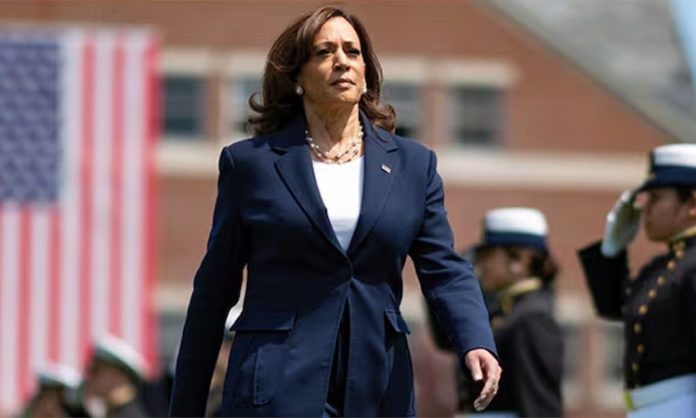 Running for US President: Kamala Harris