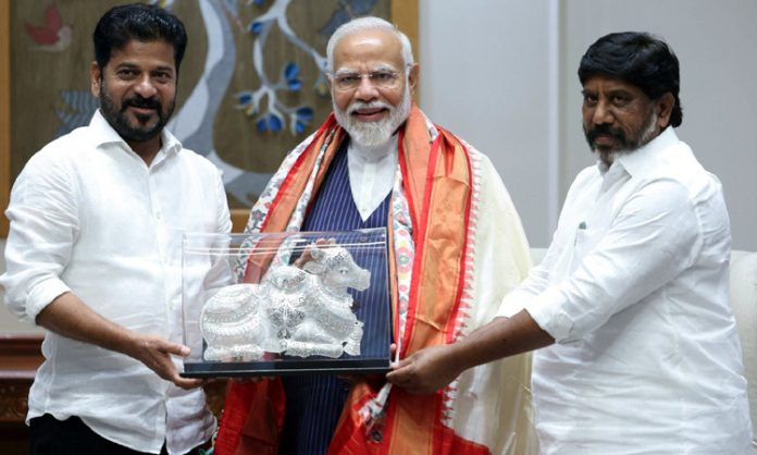 CM Revanth Reddy Meets PM Modi