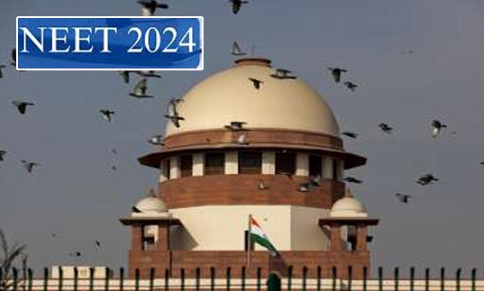 Supreme Court hear NEET UG controversy