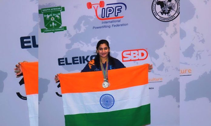 Sukanya won gold in International Power lifting Championship