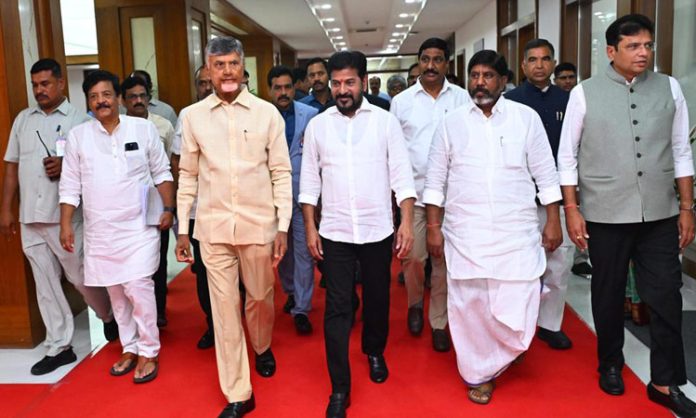 Revanth reddy meets chandrababu naidu