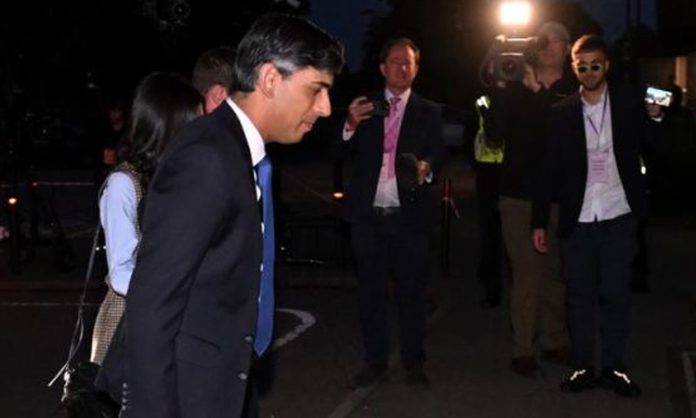 Rishi sunak defeat in Britain elections