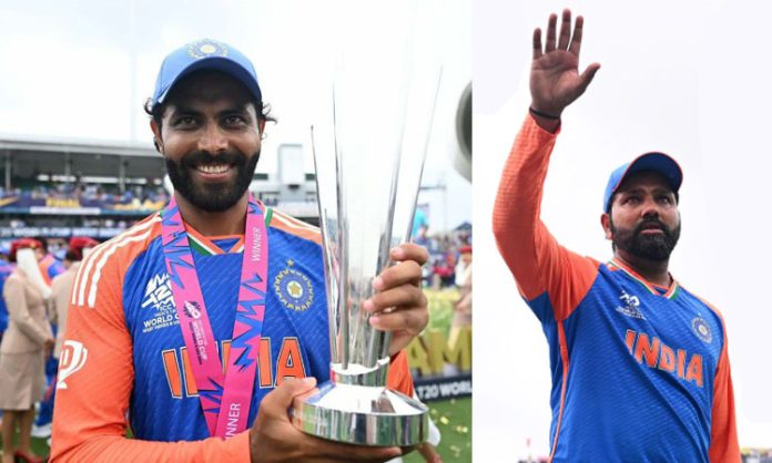 Rohit and jadeja retirement from t20 matches