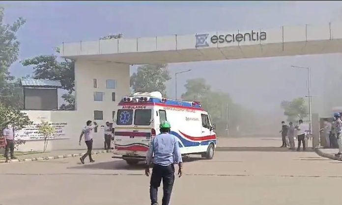 Anakapalli Pharma company reactor blast