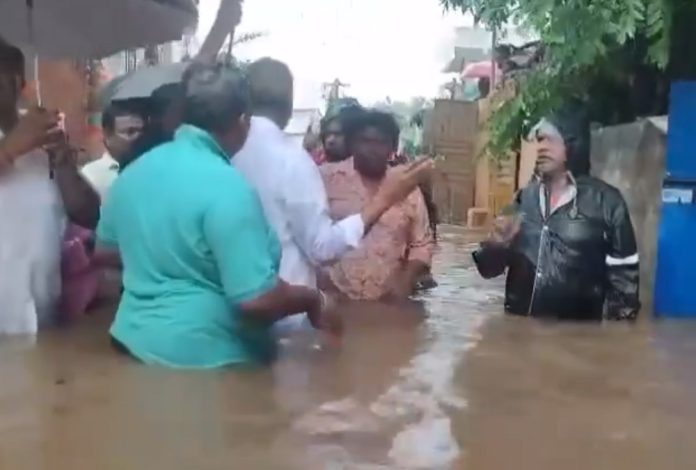 Heavy rains in Telangana