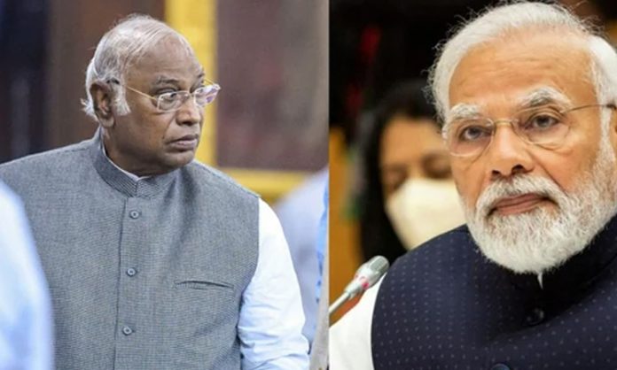 Modi and Kharge