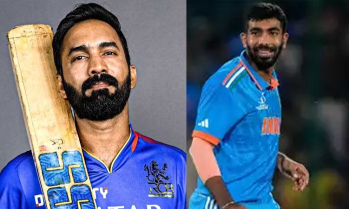 Dinesh karthik comments on Bumrah