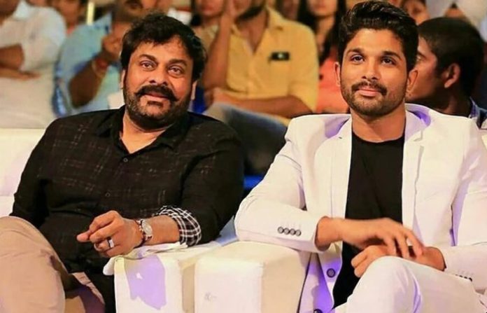 Allu arjun wishes to Megastar chiranjeevi