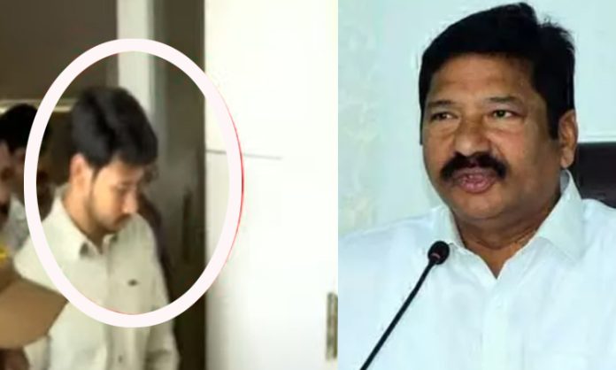 ACB arrested son of former minister Jogi Ramesh