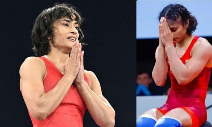 Vinesh Phogat disqualification in Indians heartbreaking