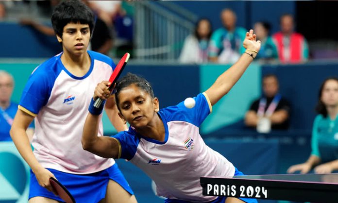 Indian TT Team enters quarter final in Paris Olympics