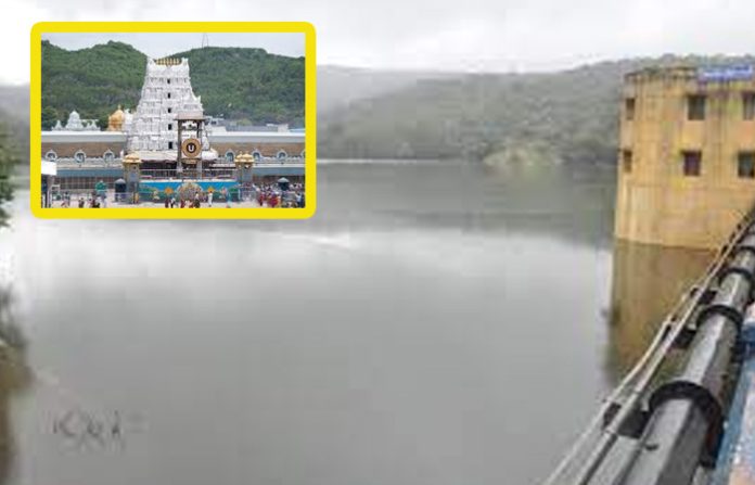 only 5800 gallons are available at present in Tirumala