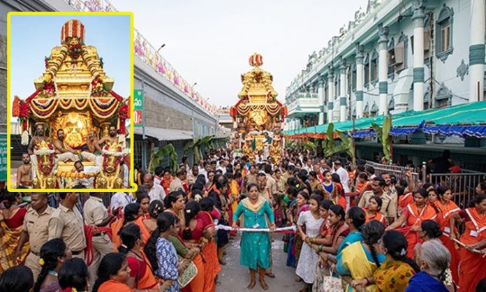 Padmavati celebration in Tirumala