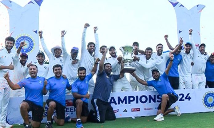 Duleep Trophy winner India-A