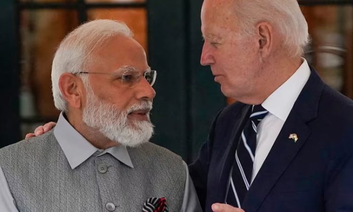 America President Joe biden pressures on Modi