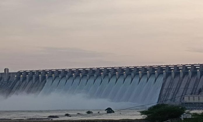 Nagarjunasagar Left Canal breach