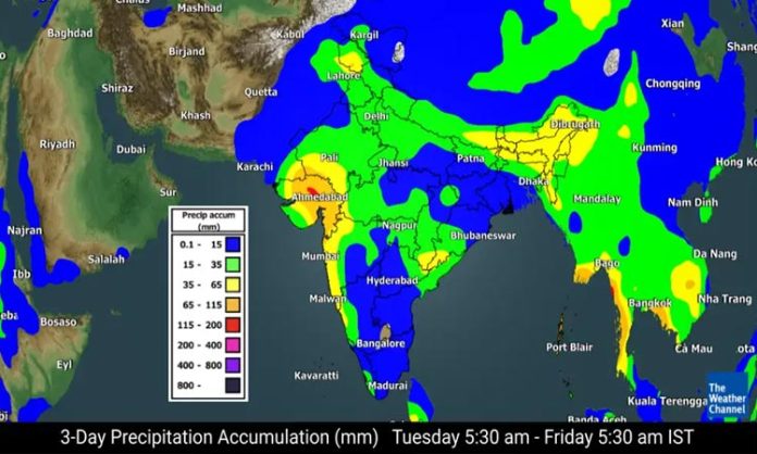 Rain alert to Telangana