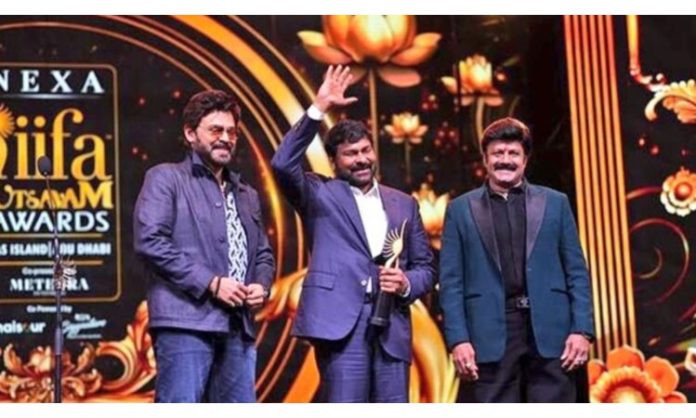 IIFA awards give to Chiranjeevi