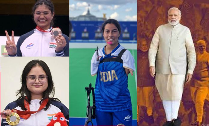 PM Modi congratulates Para athletes