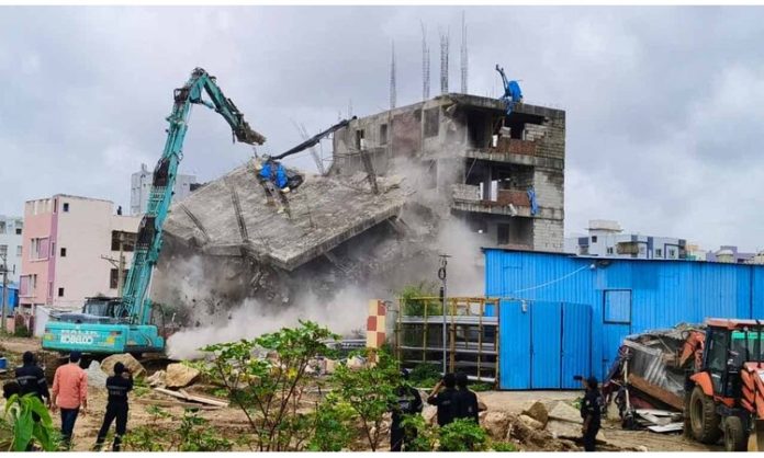 262 Demolition of Illegal constructions