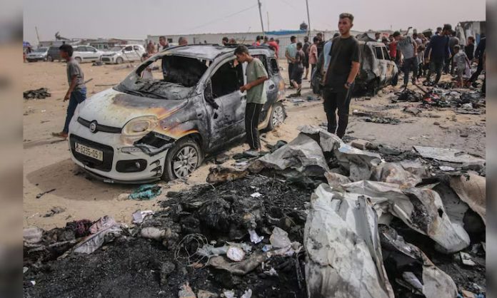 Israeli attack on Gaza school