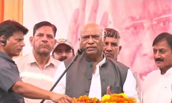 Kharge falls ill in JK Kathua