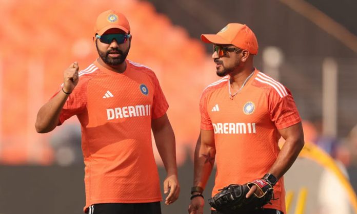 Fielding coach dileep praise rohith sharma