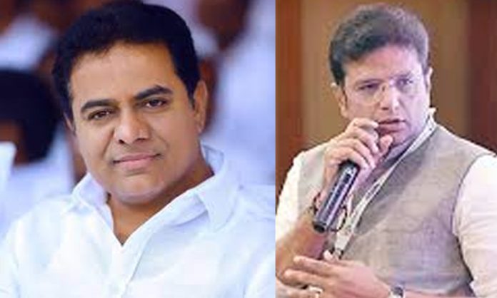 KTR Vs Sreedhar babu