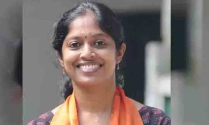 BJP-candidate Navya Haridas