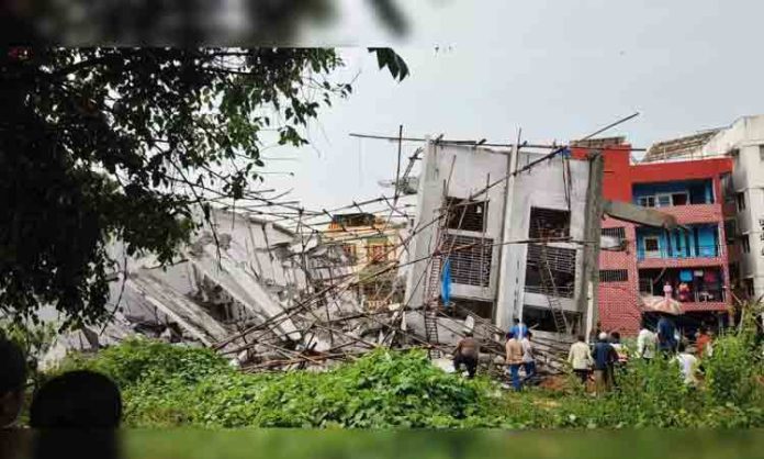 Building collapsed