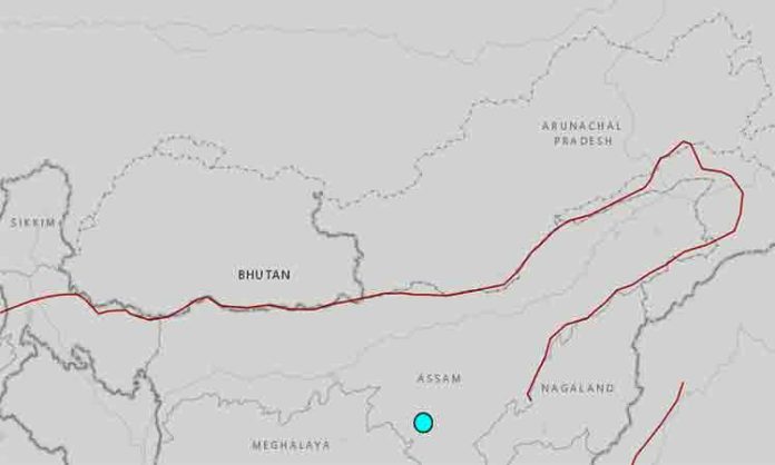 Earthquake in Assam