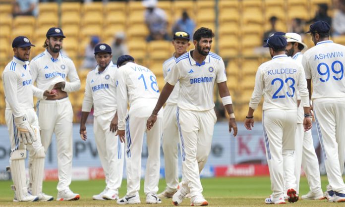 Team India lost in first test