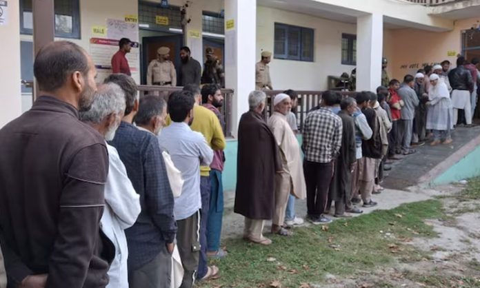 65.48 percent polling in Kashmir