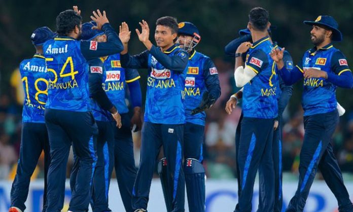 Srilanka won on west indies