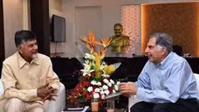 Tata and Chandrababu