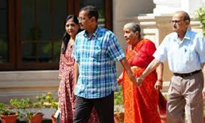 Kejriwal left official residence