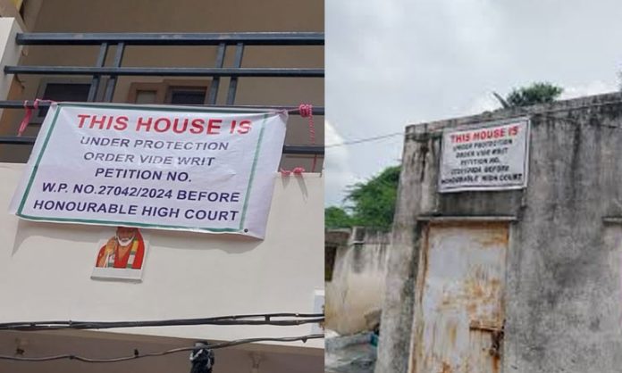 Houses not demolished if stay from court