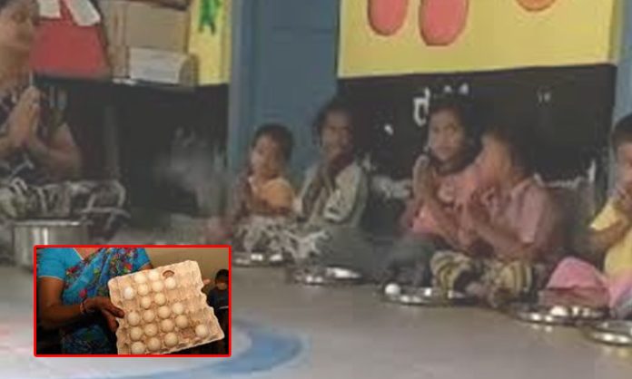 Eggs issue in Anganwadi centers