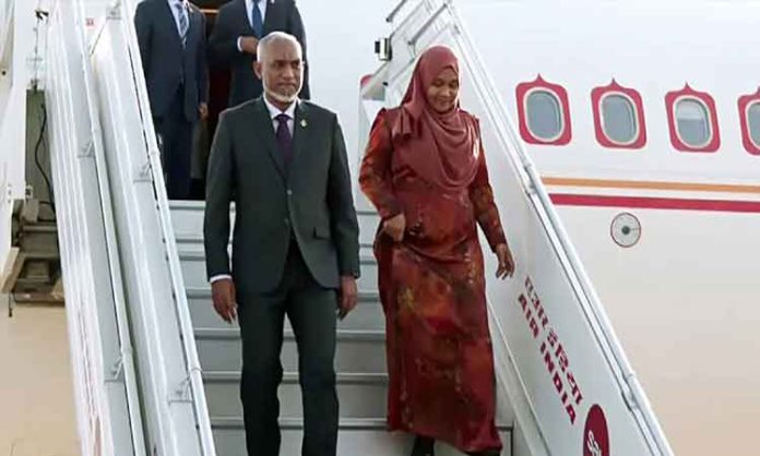 Maldives President Mohamed Muizzu Arrives In India for 1st Bilateral Visit